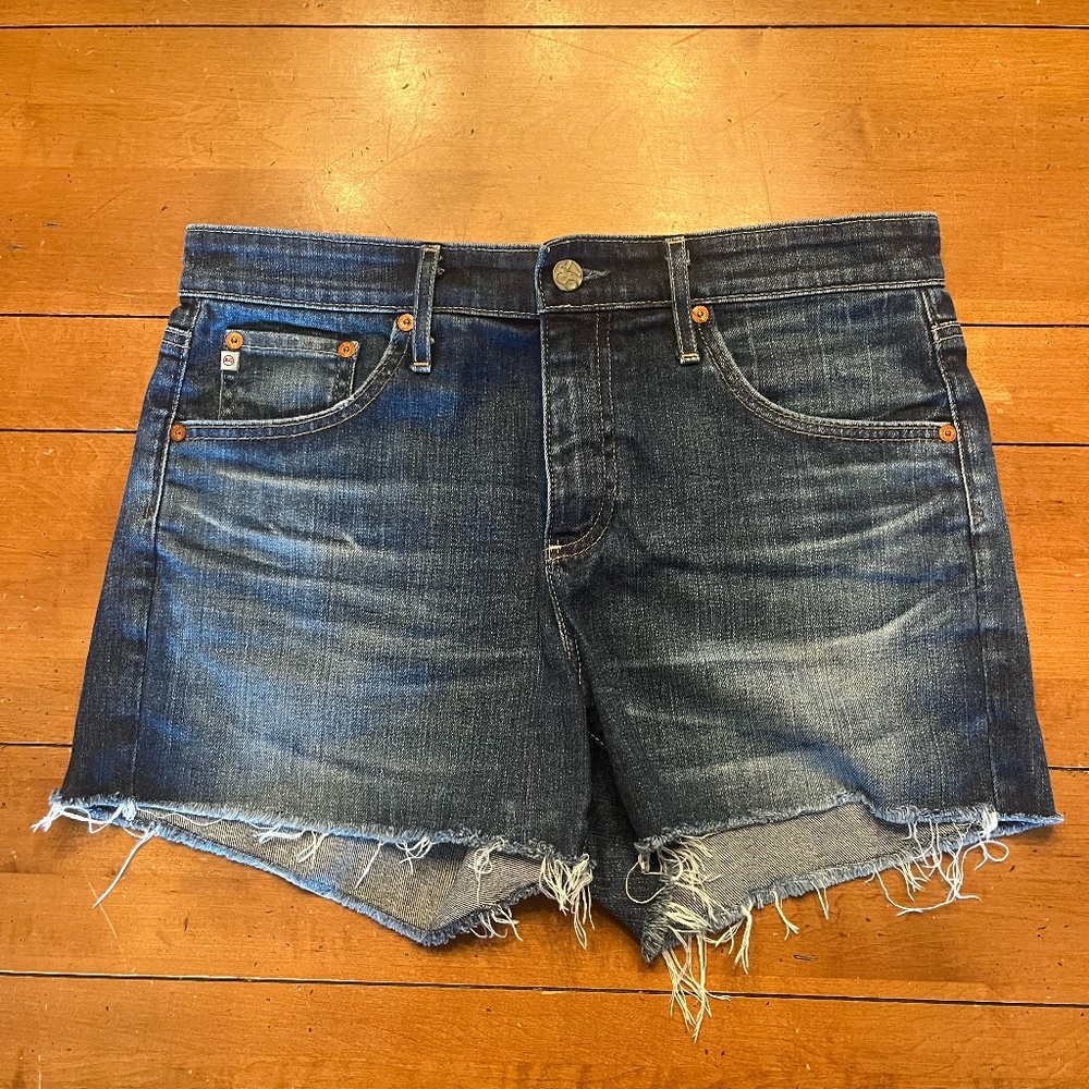 Women's AG Denim Shorts "The Hailey Cut Off" (Size 28)